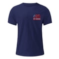 thumbnail image 6 of Ramiter Men's American 250Th Anniversary Print Casual T-Shirt America 250 Years USA 1776 2026 Shirt(Navy,2XL), 6 of 8