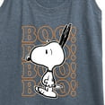 thumbnail image 3 of Peanuts - Boo Snoopy Scared - Women's Racerback Tank Top, 3 of 6