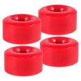 thumbnail image 1 of RUNROTOO 4 Pcs Patins à Roulettes Rouges en Pu pour Patinage et Remplacement Extérieur, 1 of 8