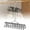 B, variant on Hanger Underwear Hook Rotatable Clothes Hanger Functional Vest Hanging Rack Home Dormitory Wardrobe Storage Wall Hooks Closet Hanger Towels Holder for Bathroom Small Metal Hooks for Keys Siding for