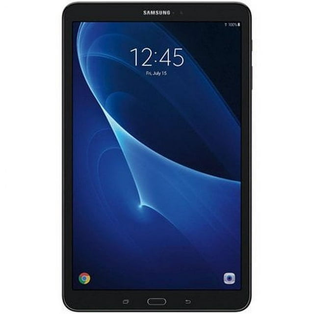 Restored Samsung Galaxy Tab A 10.1" 16GB Black Wi-Fi SM-T580NZKAXAR (Refurbished)