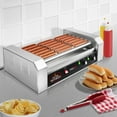 thumbnail image 7 of Olde Midway Electric Hot Dog Roller Grill Cooker with 7 Rollers and Cooks 18 Hot Dogs, 7 of 7