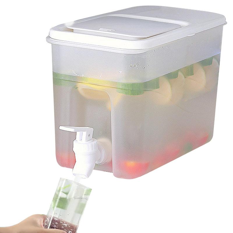 Drink Dispenser 4L Food Grade Refrigerator Water Dispenser Milk
