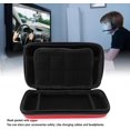 thumbnail image 2 of ZOUSSIQI Game Console Hard Shell Case, Portable with 8 Game Slot Inner Pocket, Water Travel Protective Case for New 3DS XL, for New 3DS XL, for New 2DS XL (Red) CA919-44451, 2 of 9