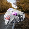 thumbnail image 2 of LNGOOR 4 Pcs Waterproof Motorcycle Protective Cover Bike Moped Electric Scooter Transparent, 2 of 8