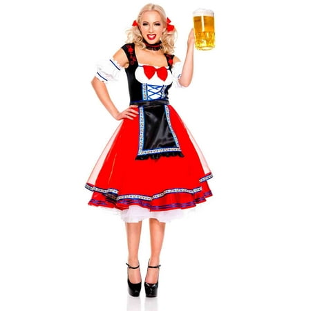 Women's Oktoberfest Beer Girl Costume