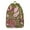 Olive-green, variant on Unisex Boho Bohemian Backpack, Print Zipper Rucksack with Front Pocket, Durable Lightweight Bag for School College Work Travel, Perfect Gift