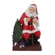 thumbnail image 4 of Figura de Papá Noel de mesa, luces de decoración navideña, estatuas de Papá Noel iluminadas, decoración navideña brillante, figura de Papá Noel Asientos BLESIY Figuras de Papá Noel, 4 of 8