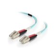 thumbnail image 6 of C2G 3m LC-LC 50/125 Duplex Multimode OM4 Fiber Cable - Aqua - 10ft - Patch cable - LC multi-mode (M) to LC multi-mode (M) - 3 m - 3 m - fiber optic - duplex - 50 / 125 micron - OM4 - aqua, 6 of 6