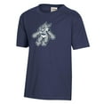 thumbnail image 2 of Youth  Heather Navy New Hampshire Wildcats Logo Comfort Wash T-Shirt, 2 of 3