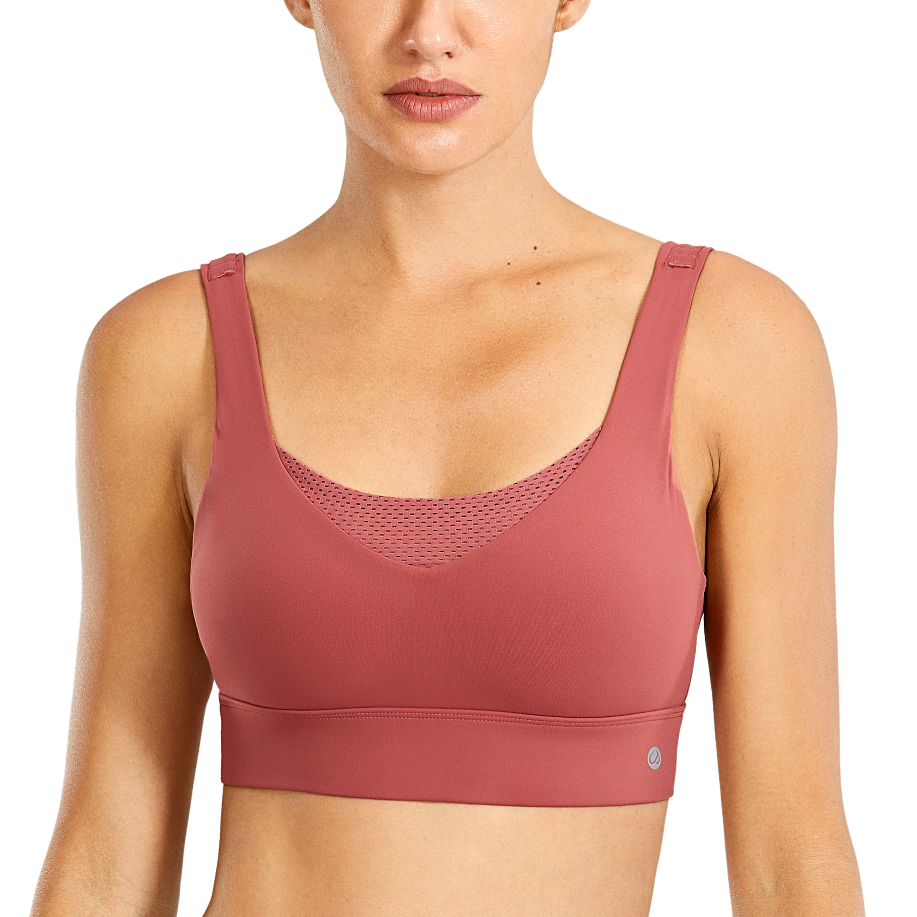 White Running Breathable Odlo Womens High Support Ultimate Sports Bra Top 