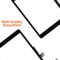 thumbnail image 5 of for iPad 9th(Gen) Screen Replacement Touch Screen for iPad 2021 10.2 for iPad 9 Digitizer Replacement A2604 A2603 A2602 Screen Glass Sensor Black+Home Button+Installation Video, 5 of 7