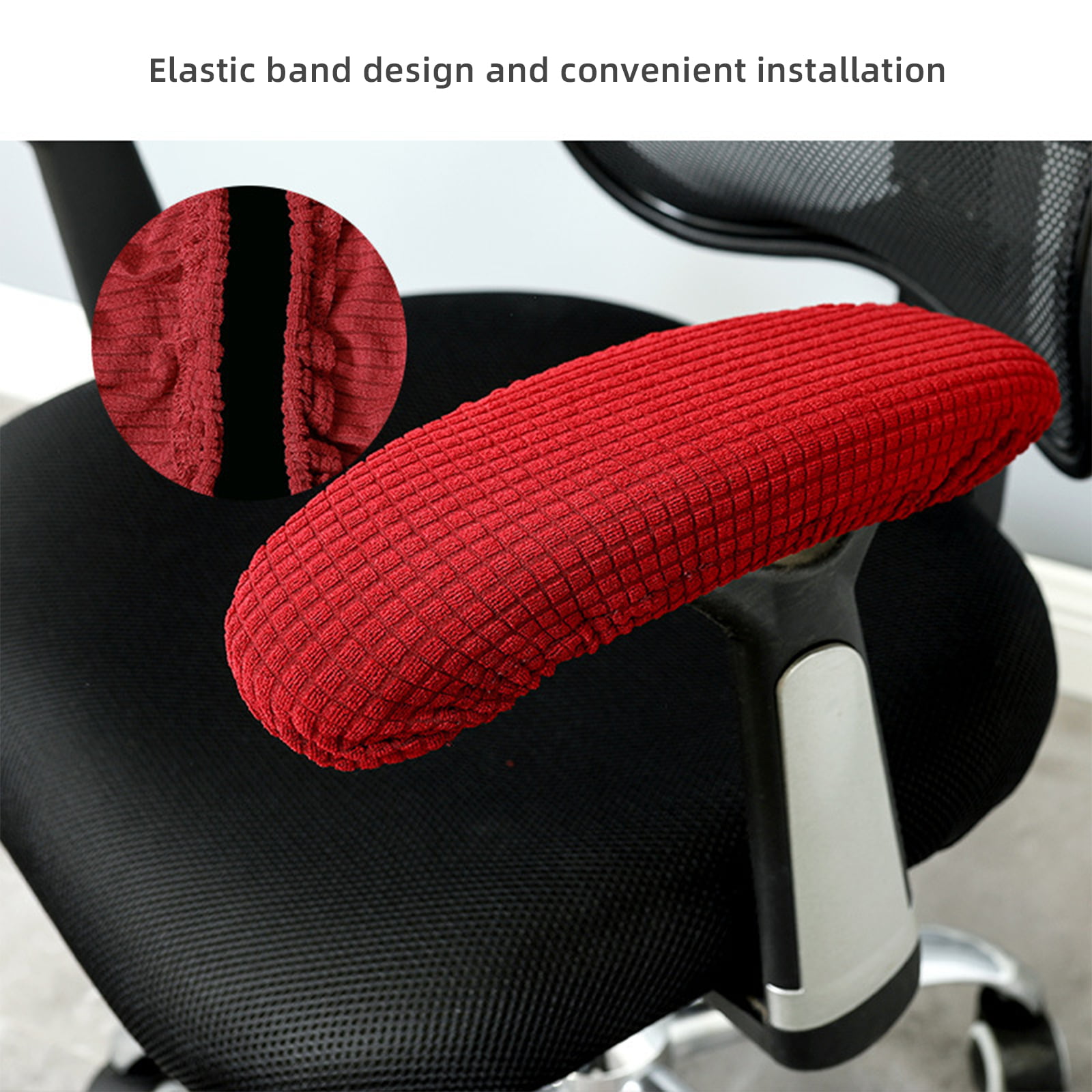 Waterproof Office Chair Arm Covers - Slipcover For Chair Armrests And  Elbows - Home Decor Accessory - Temu Germany