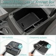 thumbnail image 4 of for VW 2018-2023 Car Center Console Armrest Storage Box Organizer Deco R4N1, 4 of 7