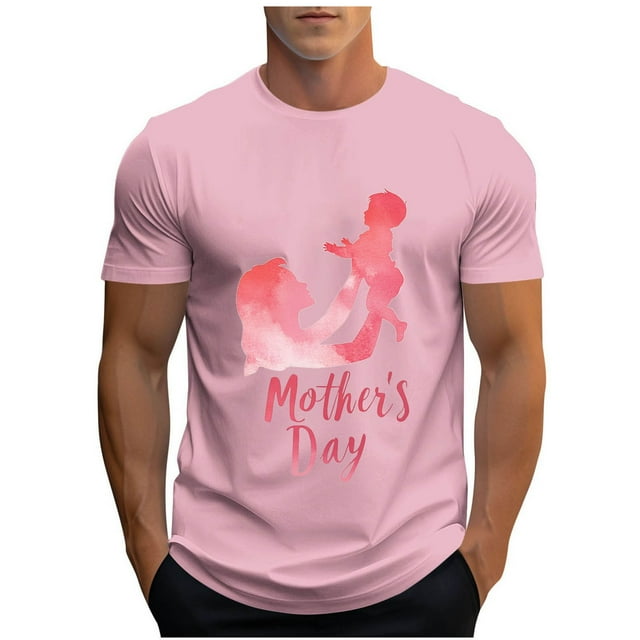 Usted Es Más Que una Camisa de Puntuación de Prueba, Hombre de Moda Casual Día de la Madre Impresión Deportiva Camiseta de Manga Corta