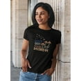 thumbnail image 2 of Don't Quit Your Daydream Shaped T-Shirt Women -Image by Shutterstock, Female 3X-Large, 2 of 4