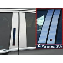 Stainless Steel Pillar Trim 4Pc Fits 2017-2020 Lincoln Continental PP57680 QAA