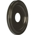 thumbnail image 2 of Ekena Millwork 13"OD x 3 1/2"ID x 1 1/4"P Traditional Thermoformed PVC Ceiling Medallion (Fits Canopies up to 7 1/2"), Metallic Charcoal, 2 of 10