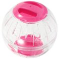 thumbnail image 3 of MasteelfCA Transparent Pet Hamster Exercise Ball Mini Trot Plastic Toys (Pink), 3 of 8