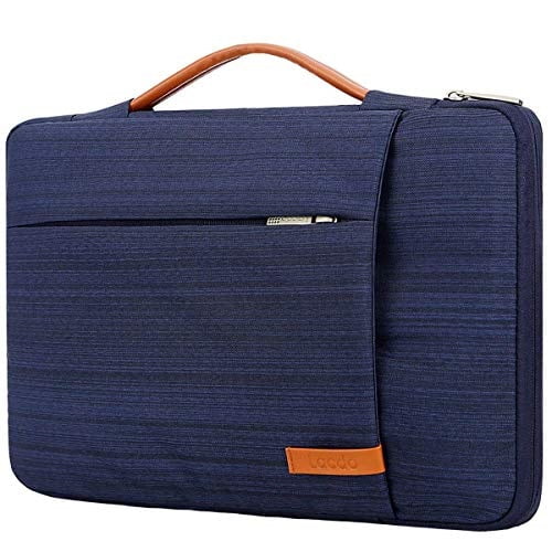 Shockproof Laptop Bag Turquoise Marble Computer Bag Durable Case Sleeve 360 Sponge Protective Laptop Briefcase