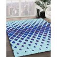 thumbnail image 2 of Patterned Blue Rug, pat2388lblu, 2 of 8