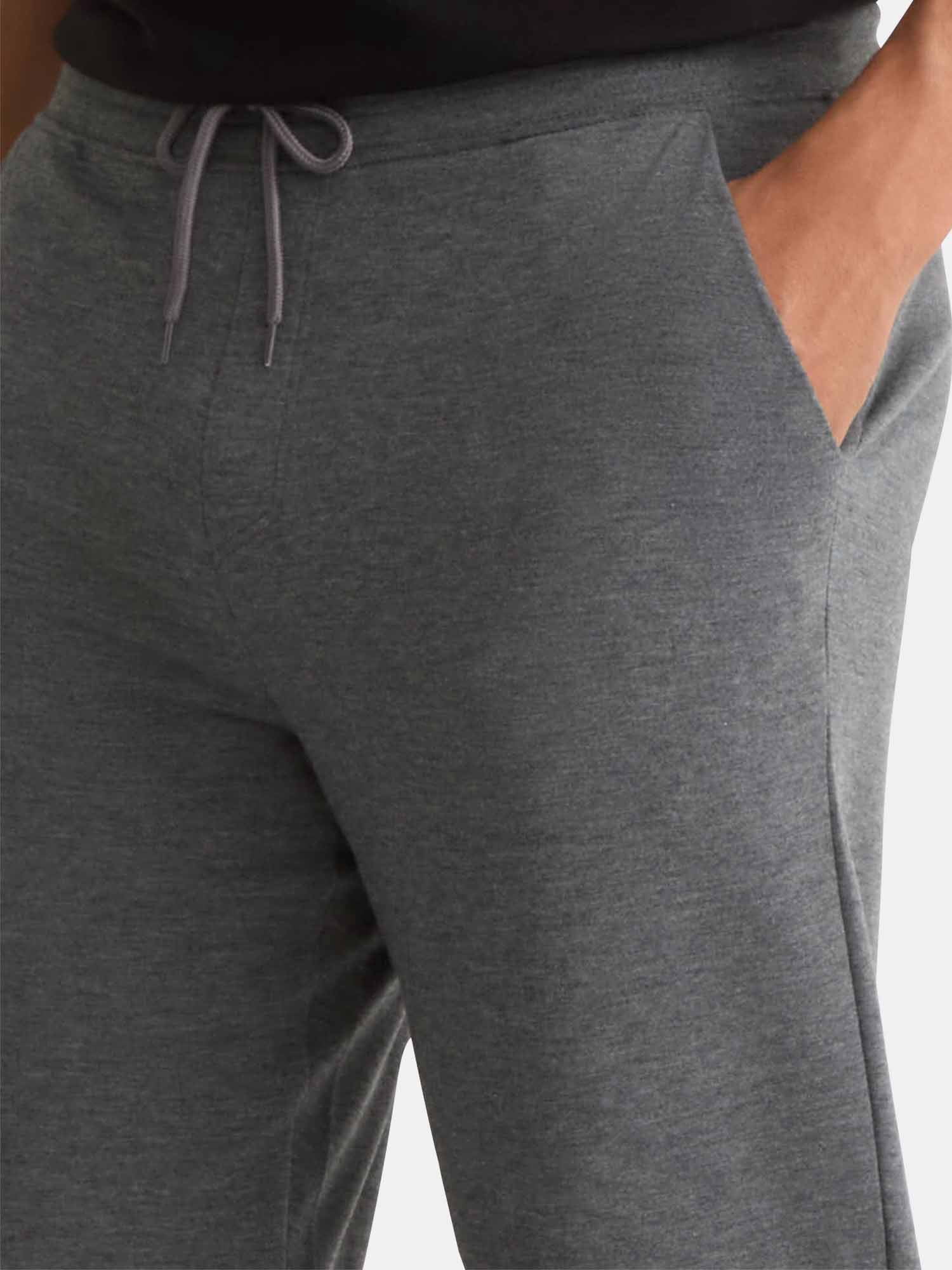 Athletic Works Men's and Big Men's Performance French Terry Open Leg Relaxed Sweatpants, Sizes XS-5XL