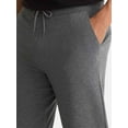 thumbnail image 4 of Athletic Works Men's and Big Men's Performance French Terry Open Leg Relaxed Sweatpants, Sizes XS-5XL, 4 of 5