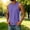 Purple, variant on Dolkfu Black Tank Tops Men Crew Neck Sleeveless Refreshing Modern Solid Minimalist Athletic Pull-on Tank Tops Black,S