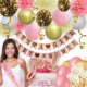 thumbnail image 2 of Set de 35 piezas de decoración para baby shower PGN ART Pink Gold Girl, 2 of 6