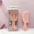thumbnail image 1 of Mini cepillo para el cabello, pequeño y lindo peine para el cabello, 2 piezas, cepillos para el cabello en forma de nube, juego de peines para mujeres, niñas, niños, regalos de vacaciones, ducha de vi, 1 of 1