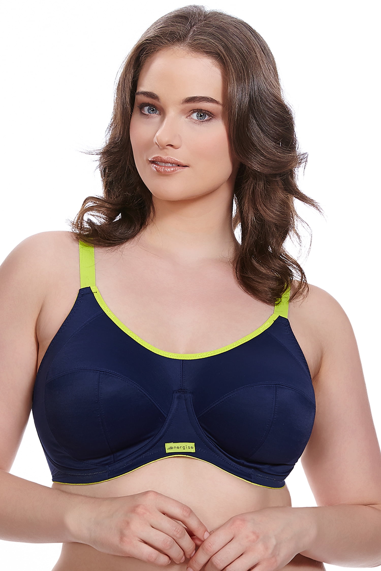 Elomi Elomi Energise Underwire Sports Bra J Hook EL8041 Walmart