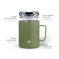 thumbnail image 7 of JoyJolt Vacuum Insulated Tumbler with Lid & Handle - 12 oz - Green, 7 of 7