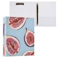 thumbnail image 3 of Figs 3 Ring Binders 1.5 inch Hardcover File Folders with Interior Pockets A4 Size Organizer for School Office Hospital Set of 2, 3 of 8