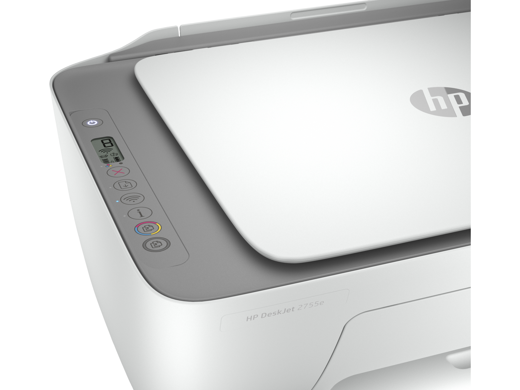 HP DeskJet 2755e All-in-One Inkjet Printer, Color Mobile Print, Copy, Scan Up to - image 3 of 8