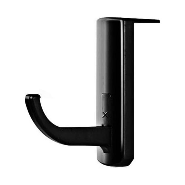ZheElen Headset Stand Small Display Holder PC Accessories Computer Accessory Storage Shelf Hanging Fixator Headphone Hanger for Home Use Black