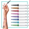 thumbnail image 2 of Marcadores temporales para tatuajes BIC BodyMark Precision, 8 unidades, 2 of 7