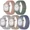 Rose Pink/Milk Tea/Pine Green/White Gray/Blue Grey, variant on Comvin 5 Pack Braided Stretchy Bands for Apple Watch Bands 40mm 41mm 42mm 38mm 44mm 45mm 46mm 49mm for Women Men, Adjustable Nylon Elastic Straps for iWatch Ultra Series 11 10 9 8 7 6 5 4 3 SE 2 1