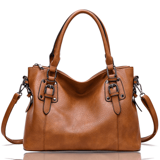 NWT INC Women's Hanaah Faux Leather Colored Crossbody Handbag