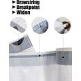 thumbnail image 2 of 100 PCS Drawstring Trash Bags 10L White Plastic Biodegradable Garbage Bags with String Handle (17.7" x 19.7"), 2 of 7