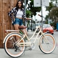 thumbnail image 3 of sixthreezero Every journey Women's 7-Speed Step-Through Hybrid Cruiser Bicycle, 26 In. Wheels and 17.5 In. Frame, Cream, 3 of 8