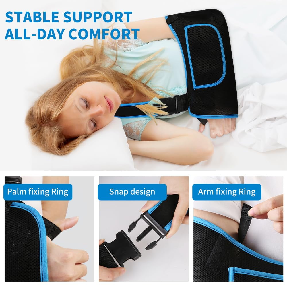 Hemvt Arm Sling Shoulder Immobilizer for Men & Women, Adjustable Rotator Cuff Support Brace for Elbow/Wrist Injury, Fits Left or Right Arm, Forearm Fracture, Post-Surgery Recovery