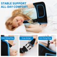 thumbnail image 5 of Arm Sling Shoulder Immobilizer for Men and Women, Adjustable Rotator Cuff Support Brace, Fit Left or Right, Comfortable Medical Slings for Elbow and Wrist Injury, Forearm Fracture, Surgery Recovery, 5 of 9