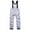 White, variant on Xfvqtps Snow Pants Ski Bibs Snowboarding Adjustable Straps Elastic Waist Warm Waterproof Winter Overalls White