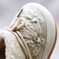 thumbnail image 6 of Hrsba Kids Snow Boots,On Solid Color Thick Fleece Lined Bread Style Cotton Boots, 6 of 7