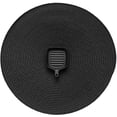 thumbnail image 4 of GFDYREE Napperons Ronds Tressés Ensemble de 8 Napperons Ronds pour Tables à Manger Napperons Tissés Naturels Résistants à la Chaleur 15 Pouces(Noir), 4 of 6