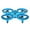 Blue, variant on Remote Control Watch Drone Toy Gesture Sensing 360° Stunt Spin Obstacle Avoidance LED Light Kids Boys RC Quadcopter Toy Children Gift