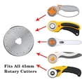 thumbnail image 3 of Cuchillas de repuesto para cortador rotativo Headley Tools de 45 mm, paquete de 10, 3 of 7