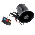 thumbnail image 3 of Bocina de alarma para coche de 12 V, sonido fuerte, resistente al agua y al polvo, 3 tonos, voz fuerte para motocicleta, 3 of 14