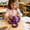 Purple, variant on Xhegex Cute Rotatable Squid Stress Relief Toy for Office and Study | Fun Decorative Figurine for Adults and Students
