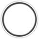 thumbnail image 2 of Película Vidrio Templado Con Anillo Bisel Metal para Watch S4 / S3 (arco Iris Negro), 2 of 7
